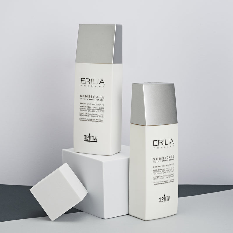 ERILIA SENSICARE CUTE E CAPELLI GRASSI BAGNO SEBO ASSORBENTE - 250 ml