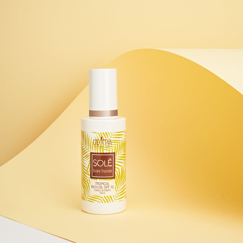 SOLÈ TROPICAL RICH OIL SPF 15 CAPELLI & CORPO - 150 ml